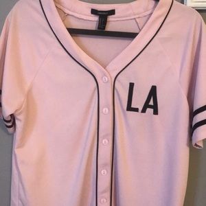Baseball button up jersey
